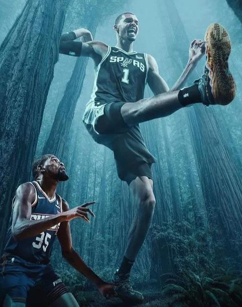 杜兰特在比赛中闪耀，成为万众瞩目的焦点